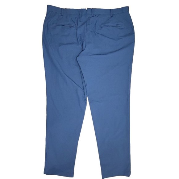 Sene Mens 44X33 Soho Flex Dress Pants Slacks Golf Suit Sport Tech Stretch Blue - Picture 2 of 3